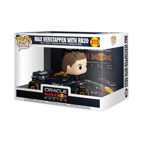 Funko Pop! Rides Super Deluxe Red Bull Max Verstappen avec RB20