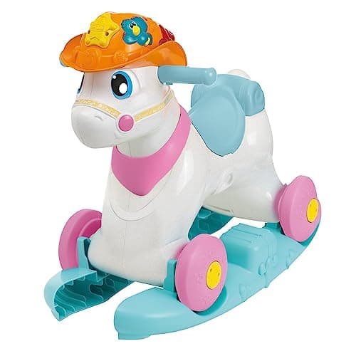 Chicco Porteur Miss Rodéo Cheval à Bascule et Porteur pour Enfant