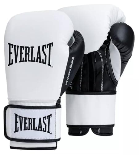Everlast Powerlock OG Gants de Boxe 14 oz Blanc et Noir