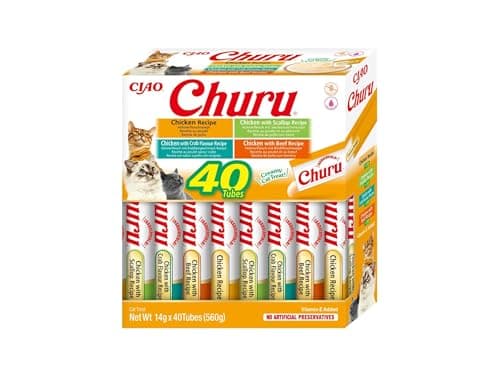 INABA Churu Friandises pour Chats Multipack Poulet 40x14g
