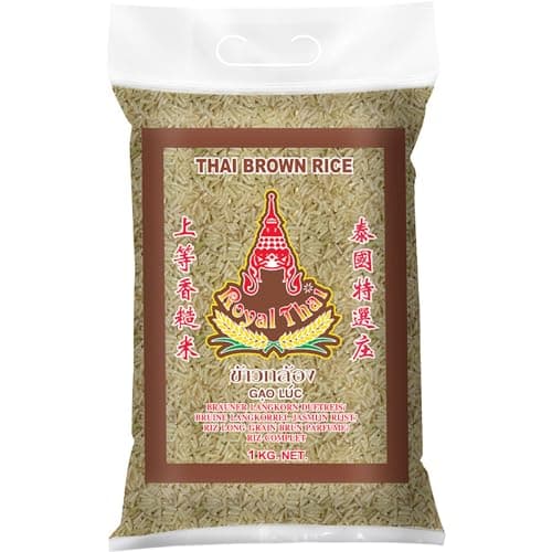 ROYAL THAI RICE Riz brun long grain parfumé 1 kg