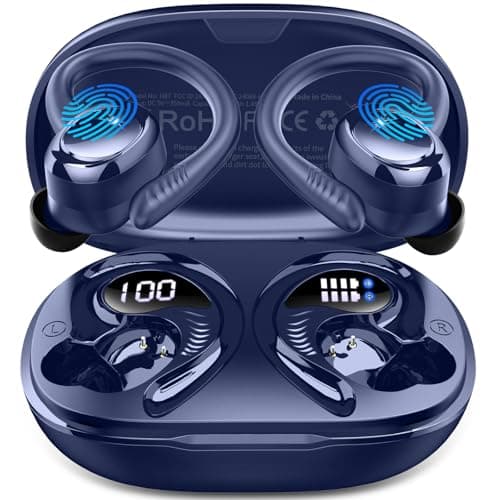 Écouteurs Bluetooth Sans Fil Sport 60H IP7