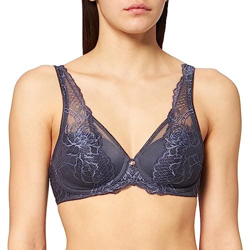 Triumph Soutien-gorge classique moulé Wild Peony Florale Femme, Gris (Pebble Grey), 80B