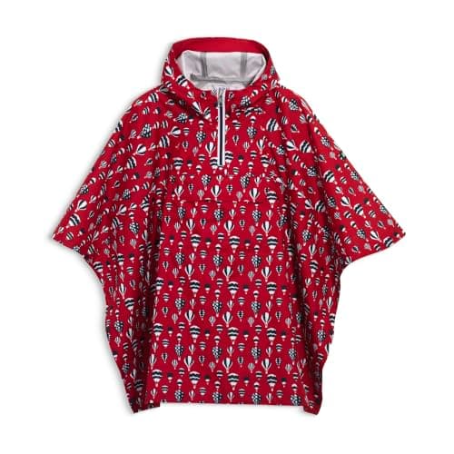 Aigle Poncho de Pluie Imperméable Enfant avec Capuche et Bandes Réfléchissantes