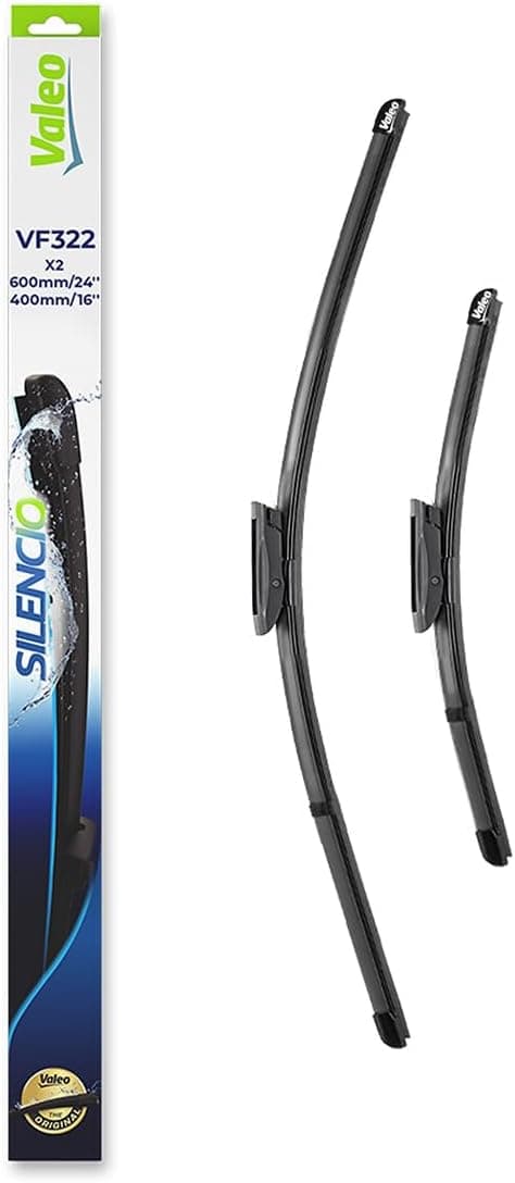 Valeo Silencio x2 Balais d'Essuie-Glace VF322 - Avant - 600 mm / 400 mm