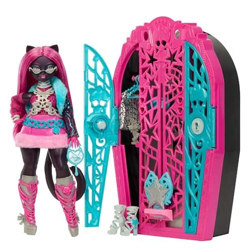 Poupée Monster High Catty Noir Skulltimate Secrets et accessoires