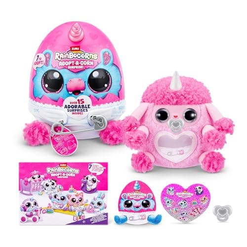 Rainbocorns Adopt-A-Corn Peluche Caniche 23,5 cm