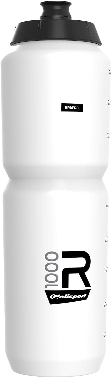 POLISPORT 8646300003 - Bidon vélo du modèle R Collection R750 d'une contenance de 750ml. Bouteille d'eau pour cyclistes sans BPA en couleur bleu
