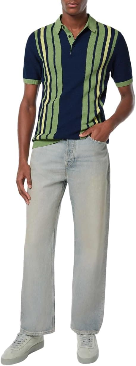 Scotch & Soda Knitted Polo Shirt Polo Homme