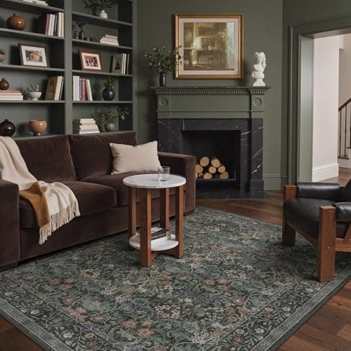 BEIMO Tapis de Salon Vintage 160x230 cm Lavable en Machine
