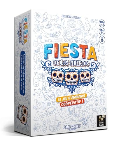 Fiesta de los Muertos, jeu d'ambiance coopératif, 3-8 joueurs, dès 12 ans