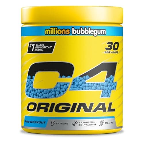 C4 Original Pre Workout Poudre Bubblegum 30 portions