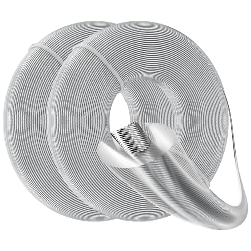 Forever Speed Fil de débroussailleuse rond universel 2,4 mm x 50 m en nylon robuste lot de 2