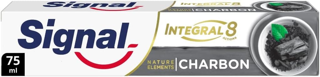 Signal Integral 8 Dentifrice Nature Elements Charbon 75ml
