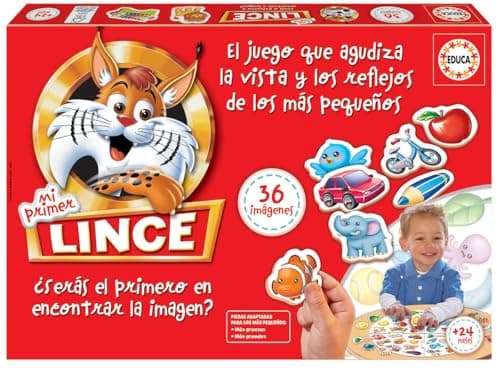 Educa Juegos 15676 Mi primer Lince Jeu de société pour enfants