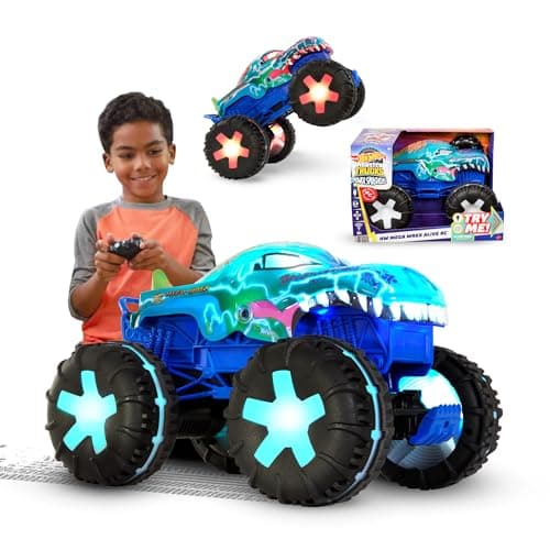 Hot Wheels Monster Trucks Mega Wrex RC Camion télécommandé échelle 1:15