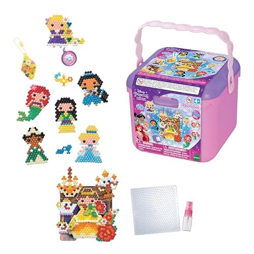 Aquabeads Box Princesses Disney Kit de Loisirs Créatifs 3500 Perles