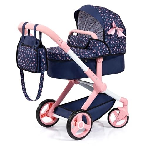 Bayer Design Poussette Landau pour poupée Xeo avec Sac et Panier