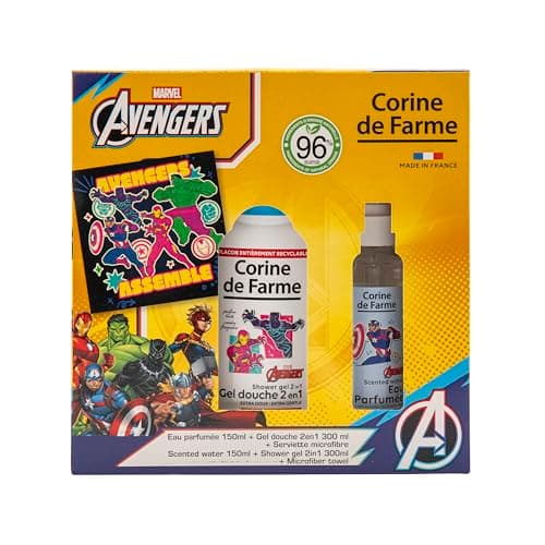 Corine de Farme Coffret Enfant Avengers Eau Parfumée + Gel Douche