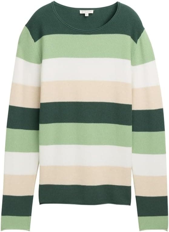 TOM TAILOR Pull Tricoté En Coton Bio Femme
