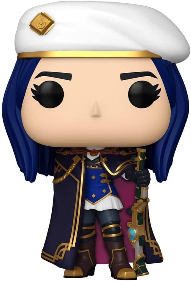 Funko Pop! Animation: Arcane: League of Legends - Caitlyn - Figurine en Vinyle à Collectionner - Idée de Cadeau - Produits Officiels - Jouets pour Les Enfants et Adultes - TV Fans