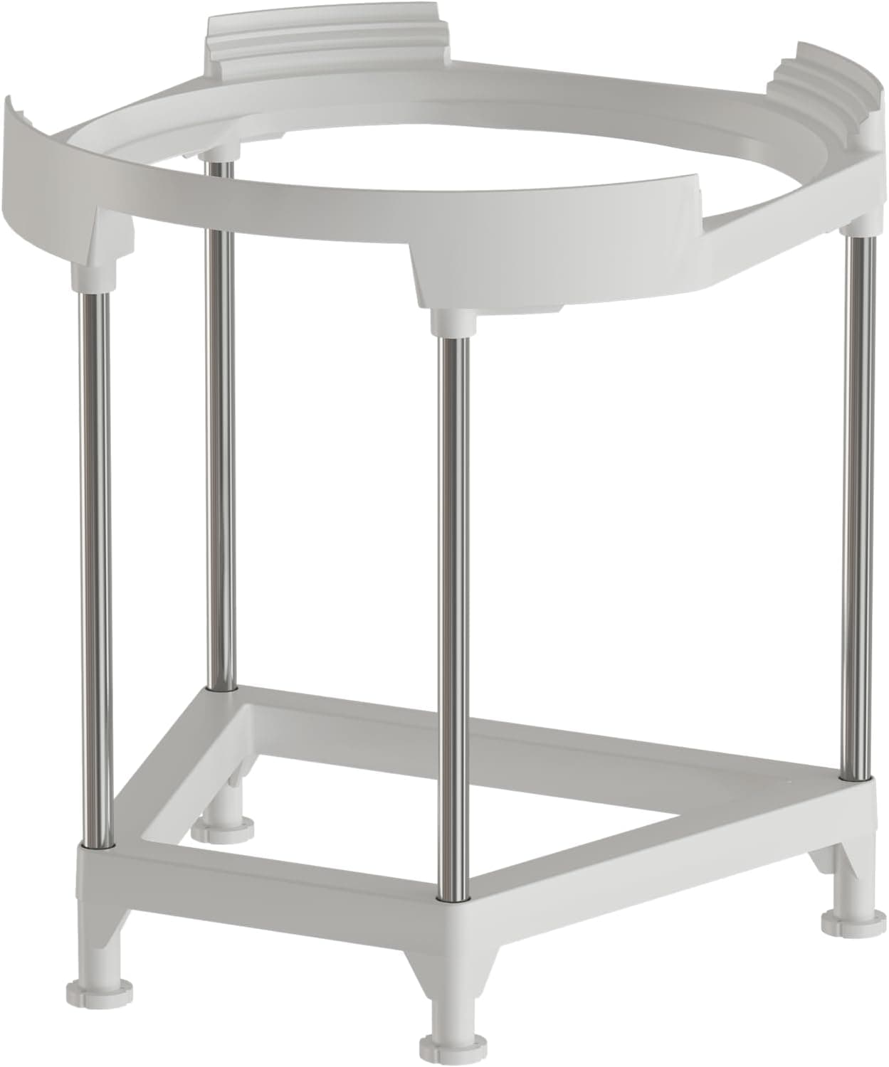 Ariston - Trepied Universel Ajustable pour Chauffe-eau Cylindrique - Diamètres 513-530-560 mm - Support Universel pour Chauffe eau muraux - Trépied 4 Pieds Réglables - 4090027