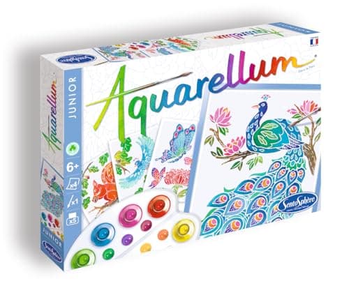 SentoSphère Kit Peinture Aquarellum Junior Dans le Parc 6 ans et plus