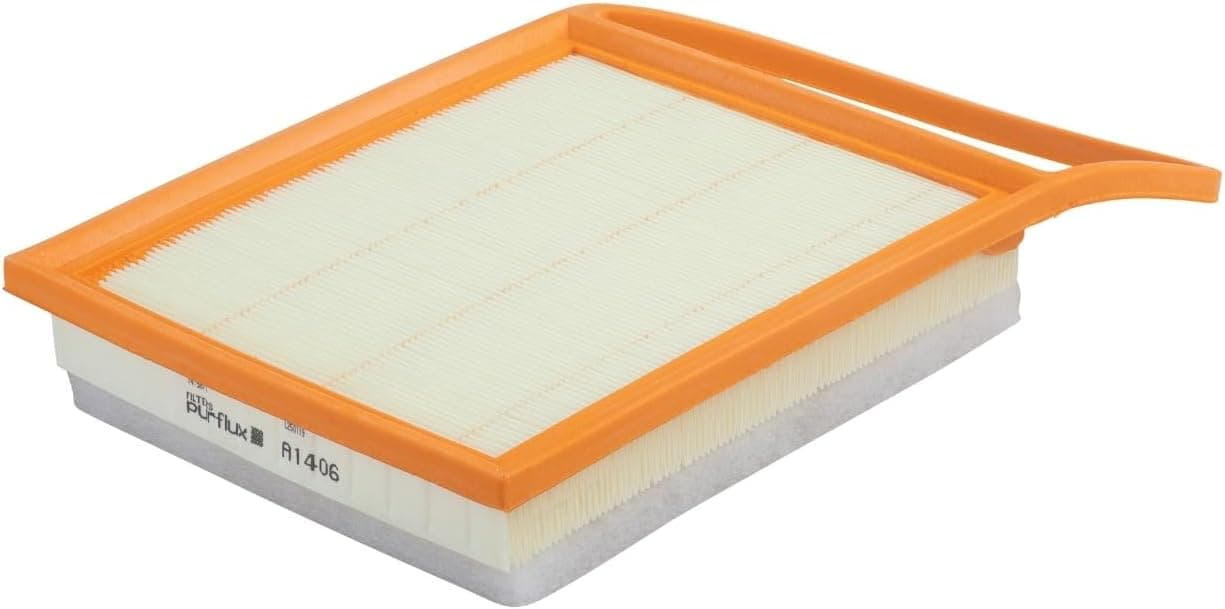 PURFLUX A1406 Filtre à air du moteur Cartouche filtrante Compatible avec PEUGEOT 207 3/5 portes WA, WC 208 I 3/5 portes CA, CC 308 II 3/5 portes LB, LP, LW, LH, L3 308 I 3/5 portes 4A, 4C 3008 I 0U