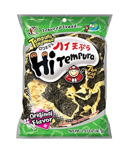 Tao Kae Noi Tempura Seaweed Original - Snack d'algues croustillantes - 40 g