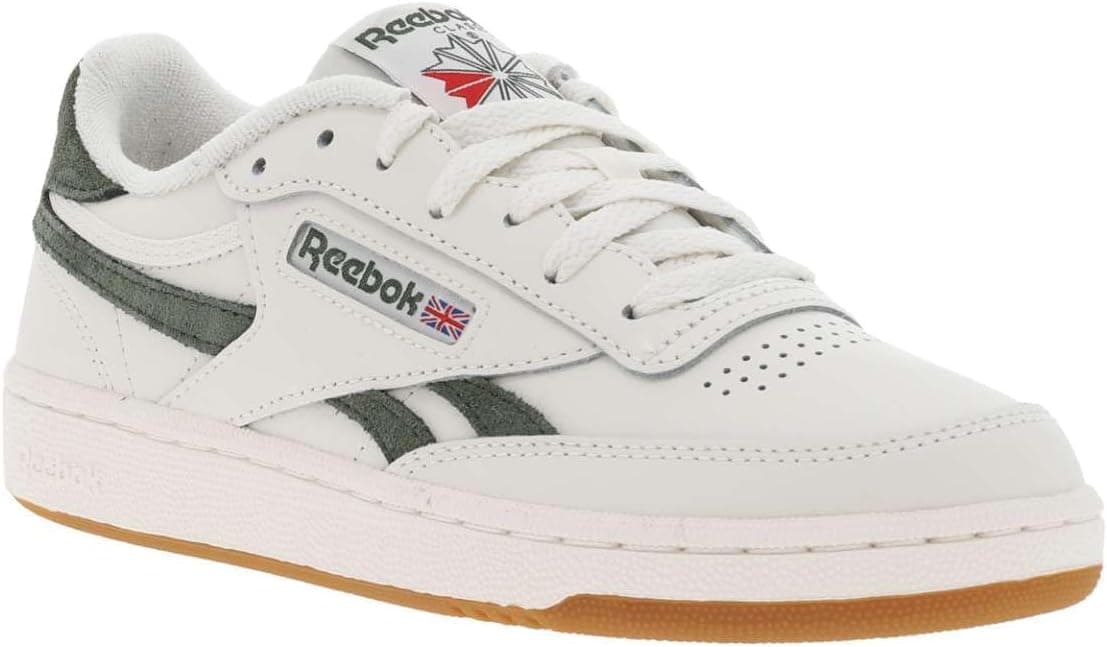 Reebok Baskets Club C Revenge pour Femme, Craie Varsity Green F23 Stucco, 38 EU
