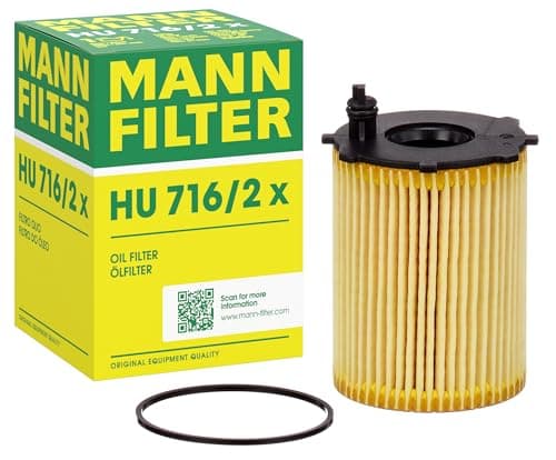 MANN-FILTER HU 716/2 x Filtre à huile pour véhicule de tourisme et utilitaires