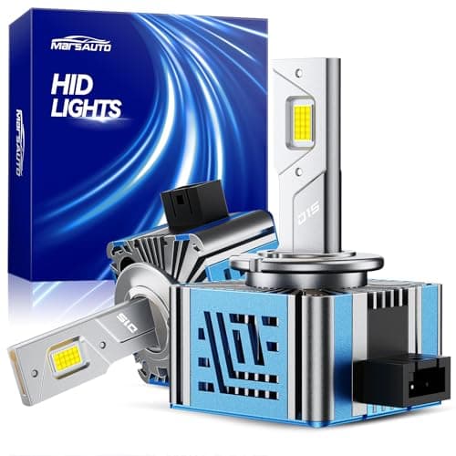 Marsauto Ampoules LED D1S 50000LM 6500K Blanc Froid Plug and Play