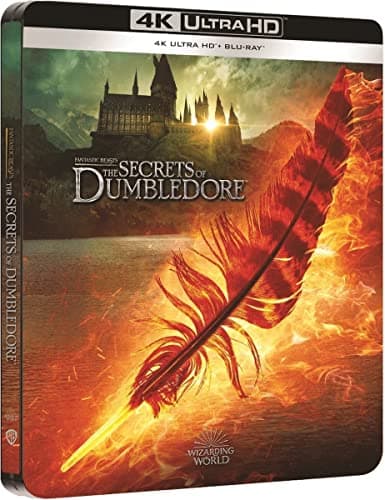 Les Animaux fantastiques 3-4K Steelbook : Les Secrets de Dumbledore [Blu-Ray]