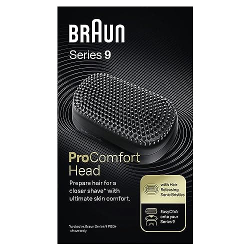 Braun Series 9 Tête de rasage de rechange ProComfort avec accessoire EasyClick