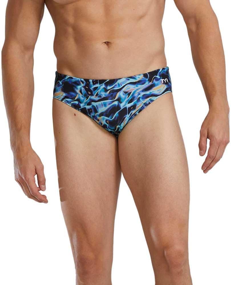 TYR Durafast Elite Racer Brief Maillot de Bain Slip de Bain Homme (Lot de 1)
