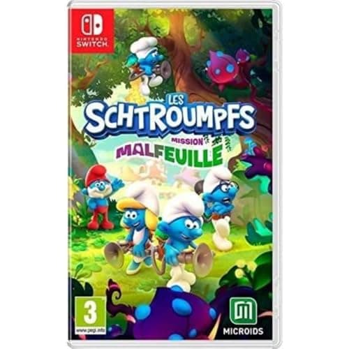 Les Schtroumpfs Mission Malfeuille Jeu Nintendo Switch