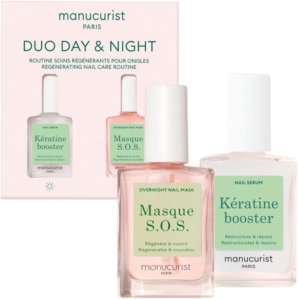 Manucurist Duo Jour & Nuit Keratine Booster et Masque SOS