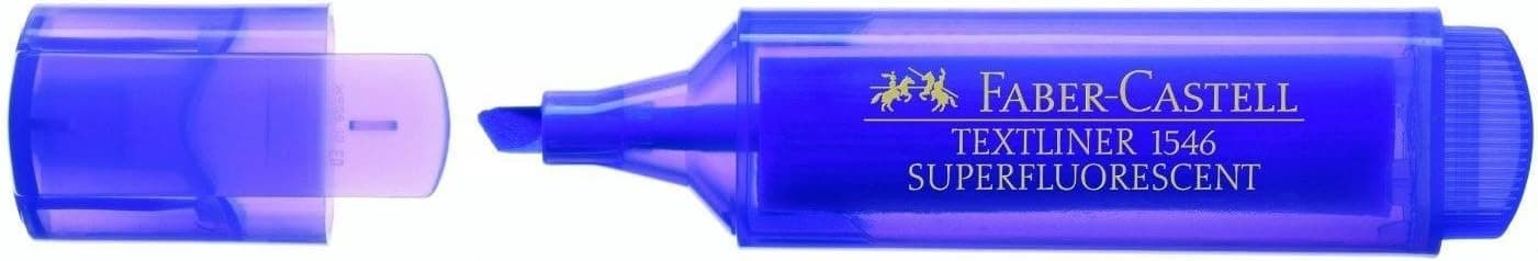 Faber-Castell 154636 - Surligneur Textliner 1546, rechargeable, violet
