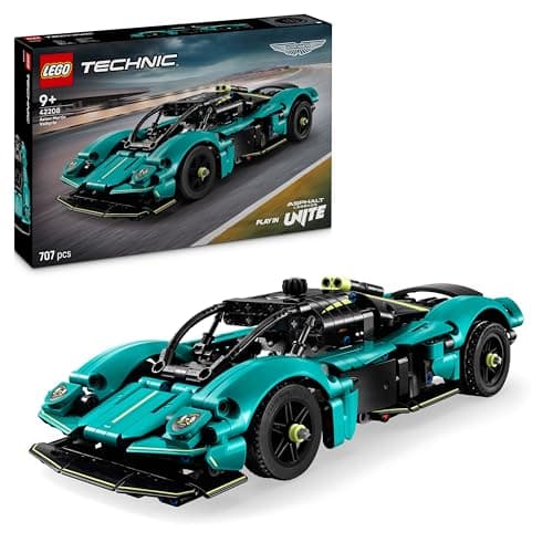 LEGO Technic 42208 Aston Martin Valkyrie Maquette de Voiture de Course avec Moteur V12 Dès 9 Ans