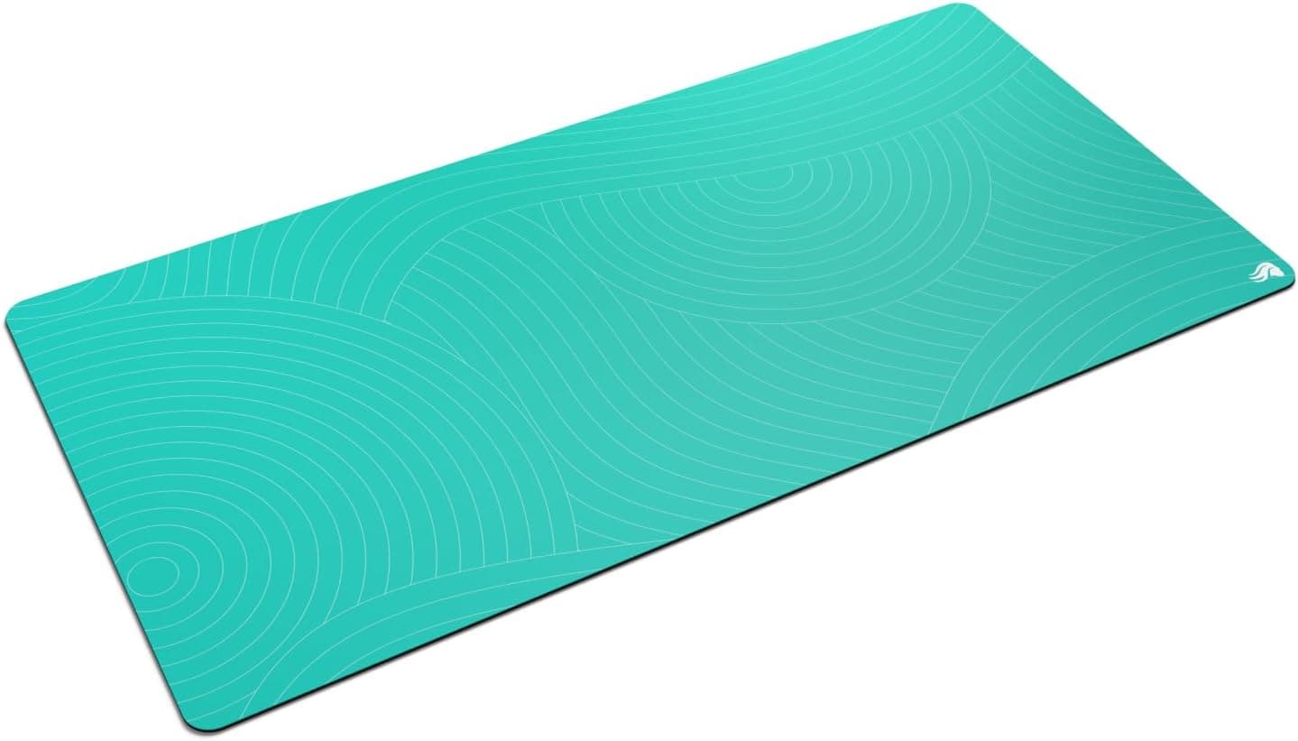GLORIOUS GMP 2 Tapis De Souris Gaming XXL (Rain Forest) | Surface Micro Tissée Anti-Éclaboussures, Coutures Discrètes, Base Antidérapante, Impression Haute Définition Durable Jeu