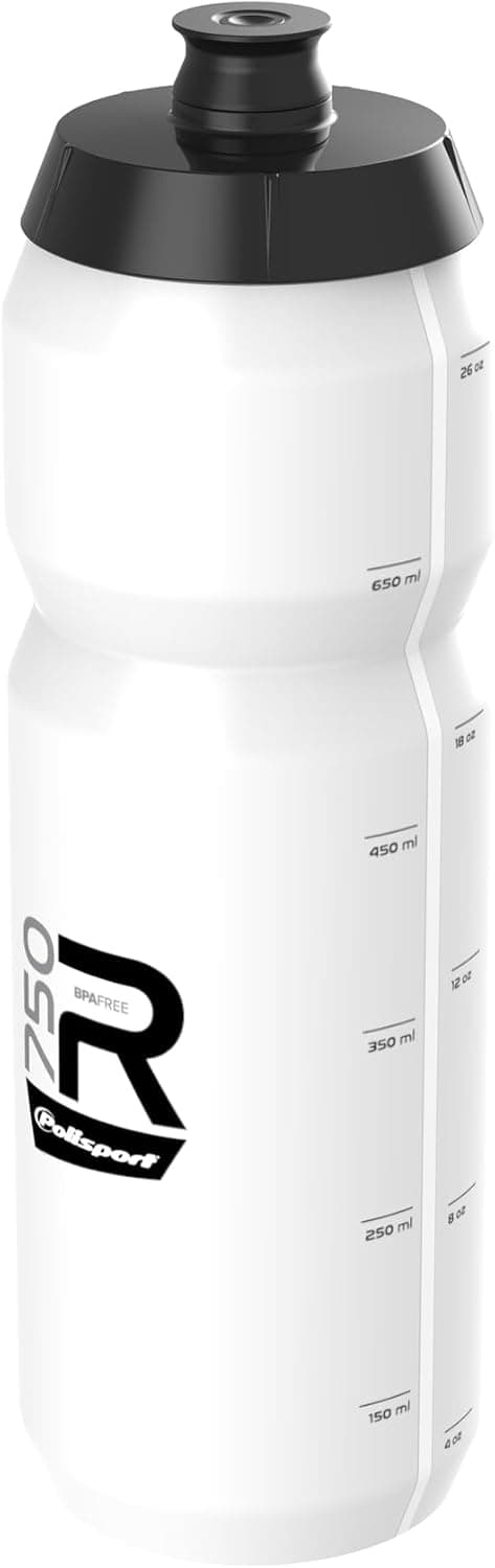 POLISPORT 8646300003 - Bidon vélo du modèle R Collection R750 d'une contenance de 750ml. Bouteille d'eau pour cyclistes sans BPA en couleur bleu