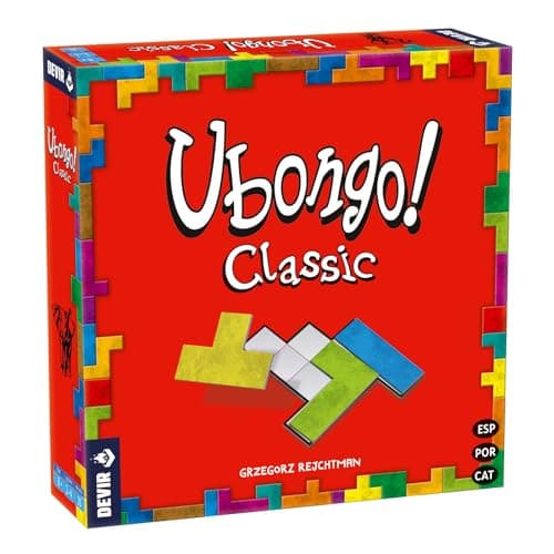 Devir Ubongo Jeu de société pour fêtes, 8 ans et plus