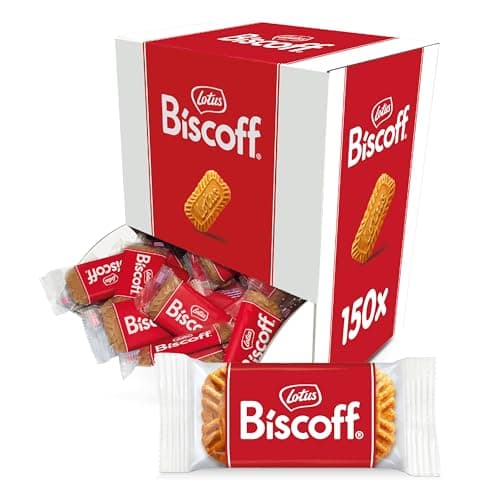 Lotus Biscoff Speculoos | 150 Biscuits Emballés Individuellement (938g)