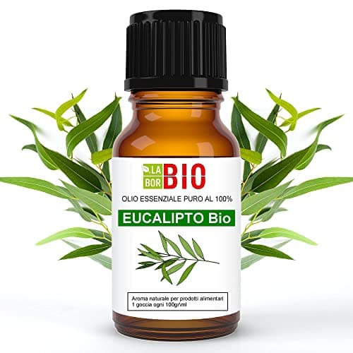Laborbio Huile Essentielle d'Eucalyptus Bio 100% Pure et Naturelle 30 ml