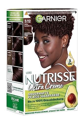 Garnier Nutrisse Crème Coloration Permanente 3.12 Marron