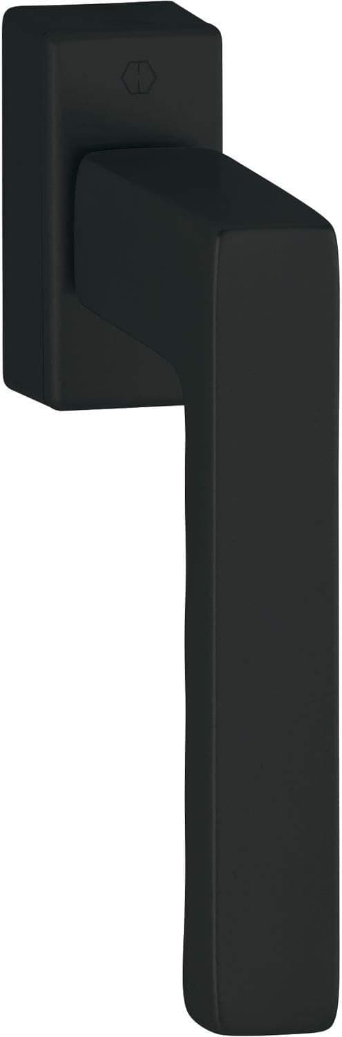 Hoppe 10793251 Toulon-Secustik Poignée de fenêtre, 7 x 32 à 42 mm, noir