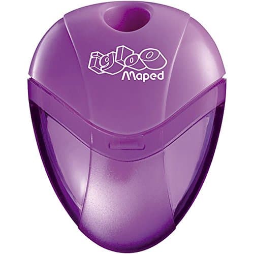 MAPED Taille-Crayons Manuel Plastique Couleur Aléatoire