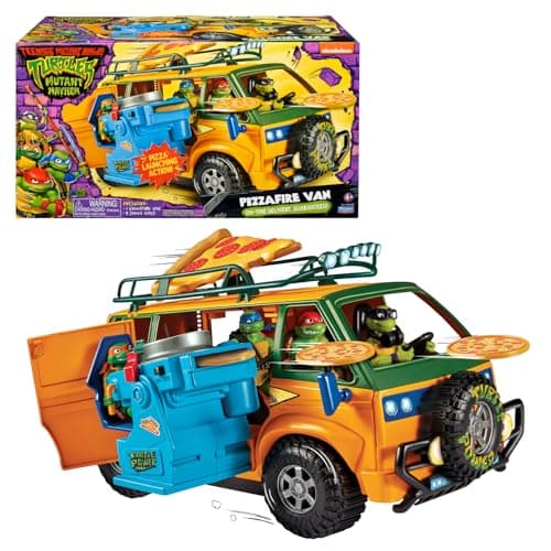 Tortues Ninja Camion Lance Pizza Compatible Figurines 12 cm TU804