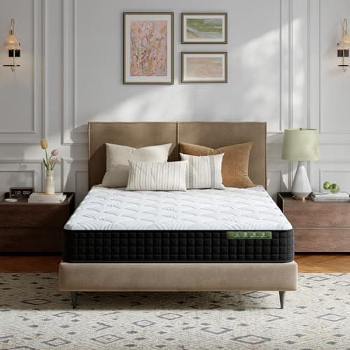 Avenco Matelas 90x190x20 cm Mémoire de Forme NanoGEL