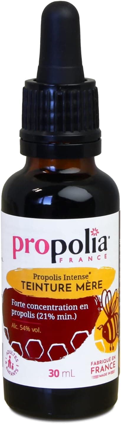 PROPOLIA - Teinture mère Propolis brune - Immunité Gorge Bouche - 30 ml
